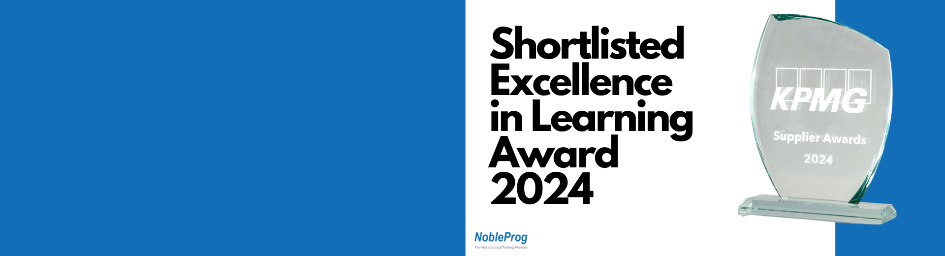 NobleProg Shortlisted for National Learning Award